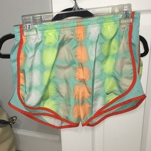 Nike polka dot shorts